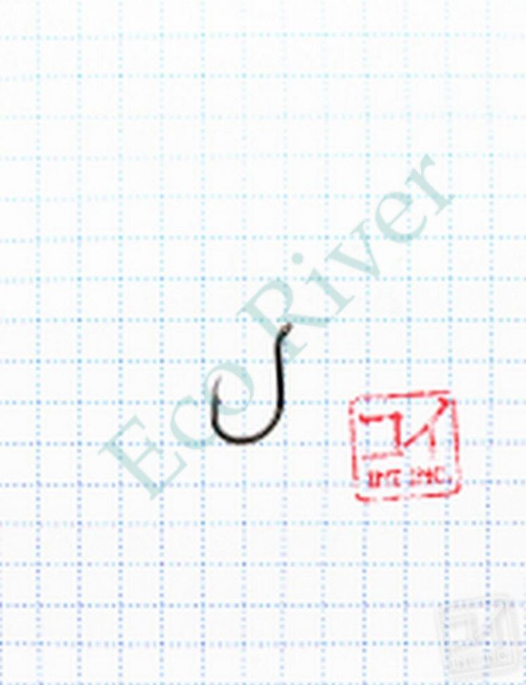 Крючок KOI BEAK-RING, размер 6 (INT), цвет BN (10 шт.)/130/